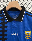 Argentina Away Retro 1994 Kids Kit
