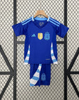 Argentina Away Kids Kit 2024 - Patch Fifa World Champions 2022