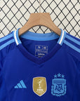 Argentina Away Kids Kit 2024 - Patch Fifa World Champions 2022