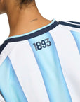 2026 Argentina Women's Stadium Home Cropped Soccer Jersey - World Cup 2026
