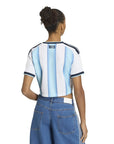 2026 Argentina Women's Stadium Home Cropped Soccer Jersey - World Cup 2026