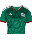 2026 Mexico Women's Stadium Home Cropped Soccer Jersey - World Cup 2026