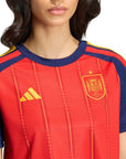 2026 Spain Women's Stadium Home Cropped Soccer Jersey - World Cup 2026