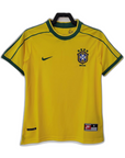 Brazil 1998 I Home Jersey - Retro Version