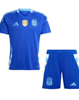 Argentina Away Kids Kit 2024 - Patch Fifa World Champions 2022