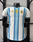 Argentina Home Messi 10 Authentic Player Shirt 2026 World Cup
