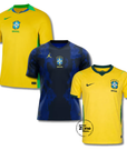 Combo 3 Camisas do Brazil - Brasil - Fan Version