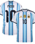 Argentina Home Messi 10 Authentic Player Shirt 2026 World Cup