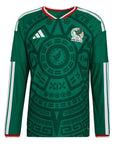 Mexico Home Authentic Player [Slim Fit] Player [Slim Fit] Player [Slim Fit] Player Long Sleeve Shirt 2026 World Cup